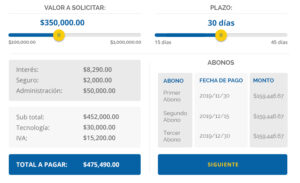 calculadora rayo colombia